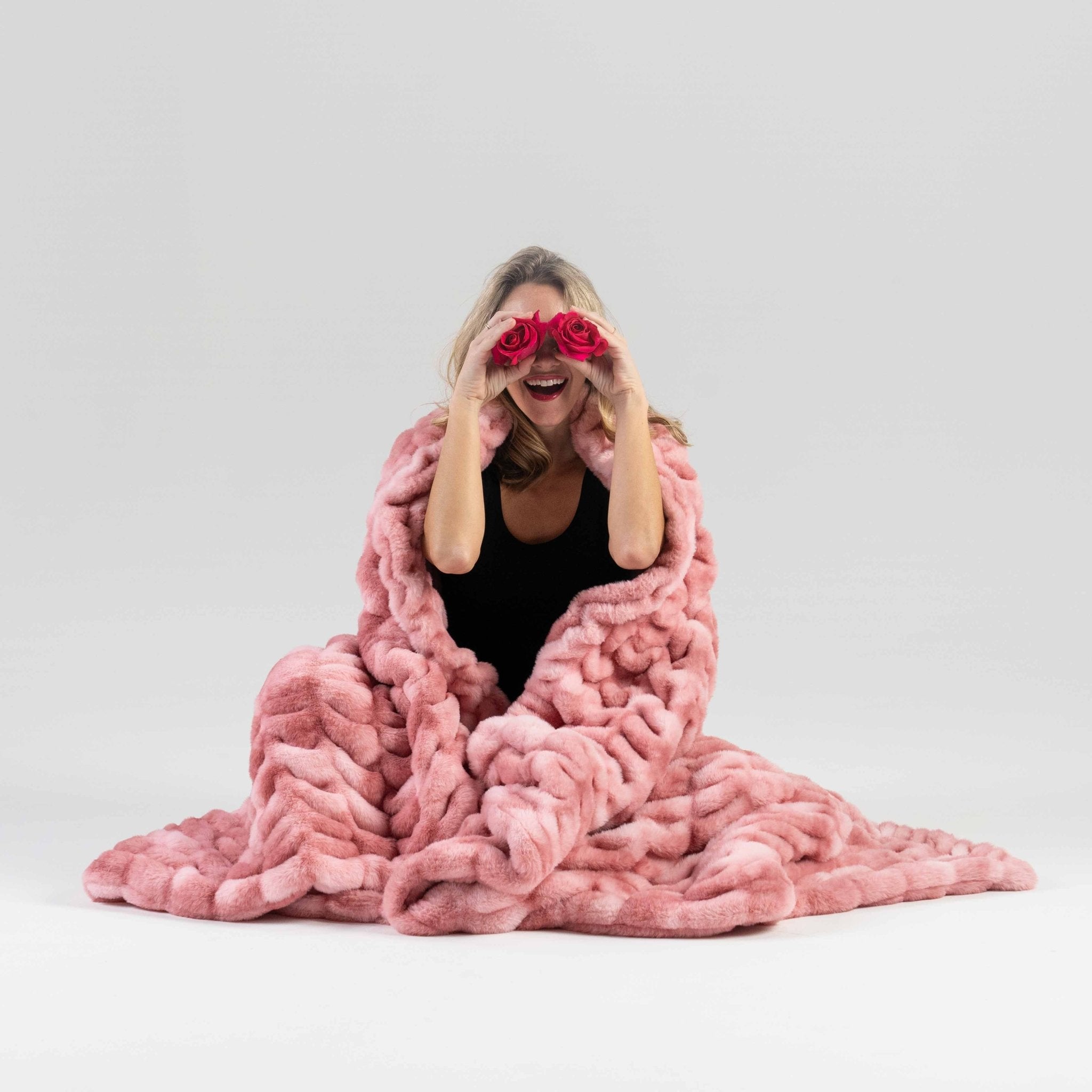 Giant faux fur discount blanket