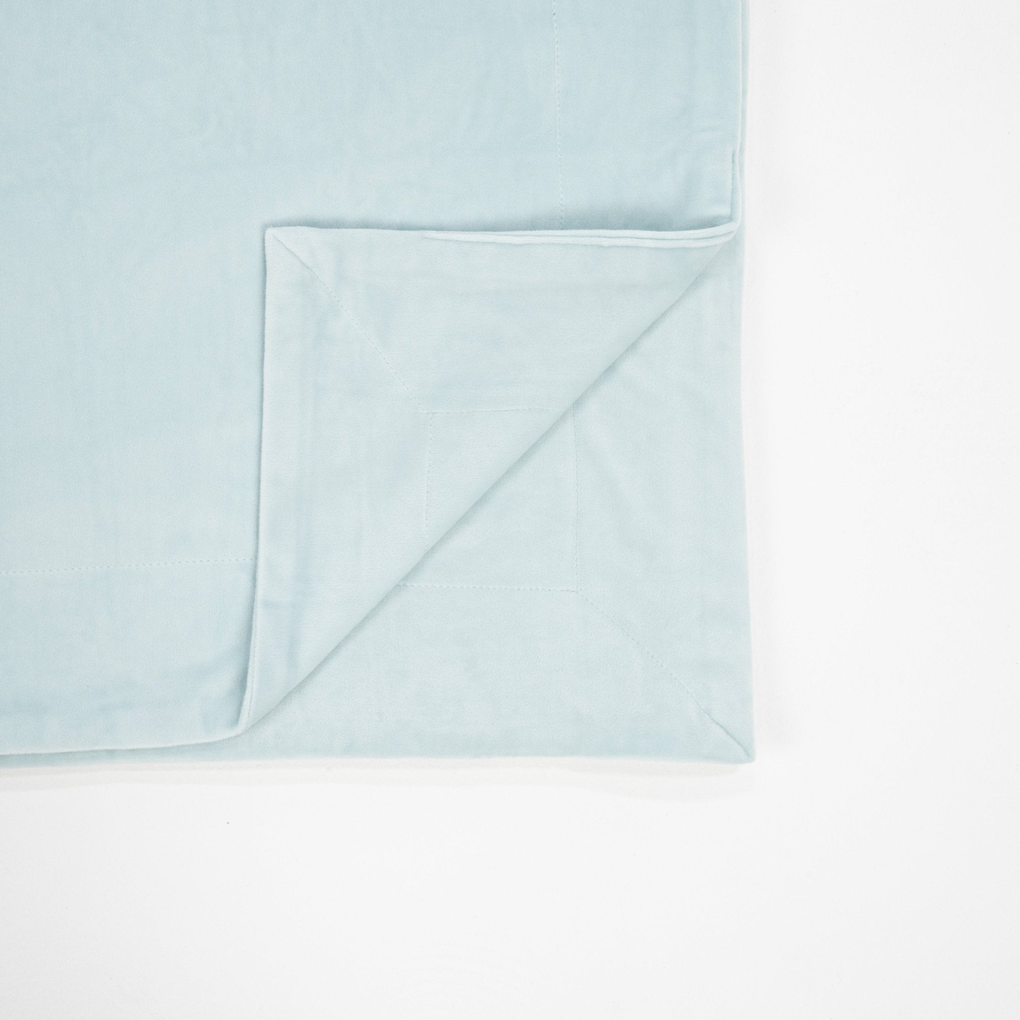 Snuggle Stretch Blanket - Ice Blue - Sunday Blankets